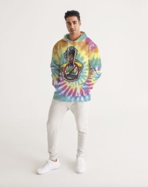 The Bully Experience Mitch Pink Tie Dye Men's Hoodie